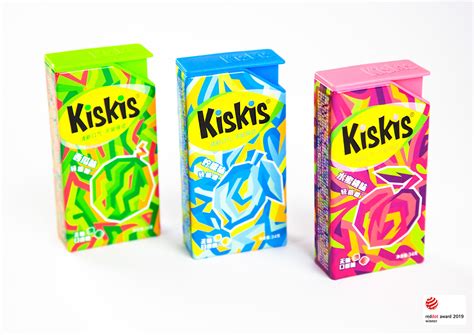 Kiskis Chewing Gum Packaging Design On Behance