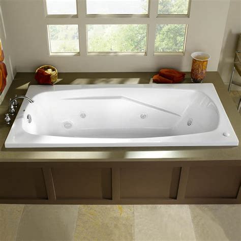 Bathtubsplus offers high end whirlpool tubs for sale. Eljer Cascada 60" x 32" White 6-Jet Massage Whirlpool ...