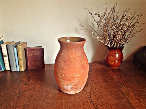 Primitive Ceramic Pot Simple Pottery Primitive Pottery Vase Etsy