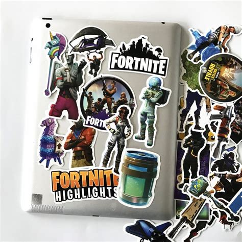 Fortnite Sticker Pack The Amazing Sticker Co