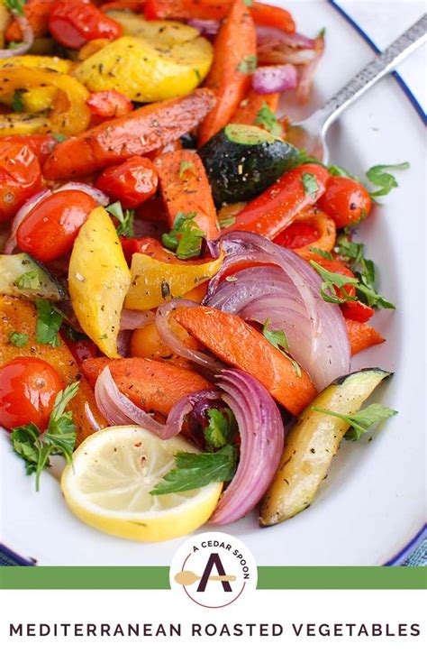 Mediterranean Roasted Vegetables Recipe Healthy Side Dishes