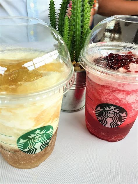 The Food Alphabet Starbucks Unveils New Teavana Frozen Teas Exclusively In Asia