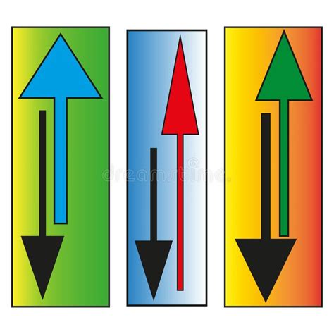 Colorful Arrows Colorful Background Business Concept Vector