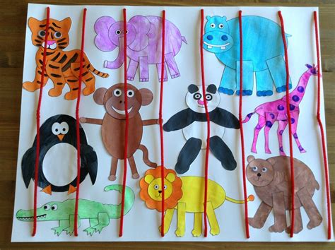Zoo Craft Using Printables From Preschool Craft