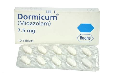 Dormicum 75mg Tablets 10s