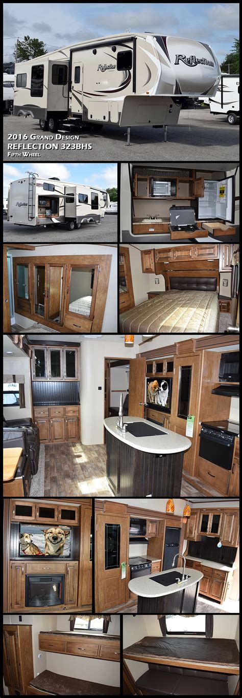 This 2016 Reflection Fifth Wheel Model 323bhs By Grand Design Rv