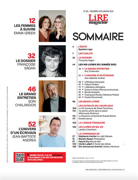 Lire Magazine N°525 Les 100 Meilleurs Livres De Lannée Numéro Exc