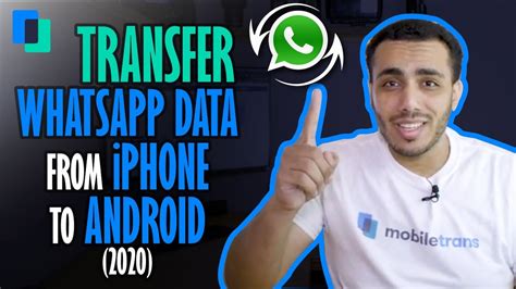 How To Transfer Whatsapp Data From Iphone To Android 2020 From Iphone