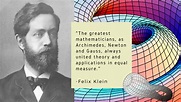 Felix Klein: A Legacy of Innovation in Mathematics and Education