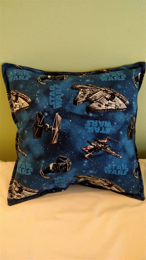 Handmade Star Wars Spacecraft 12x12 Pillow Pillows Throw Pillows
