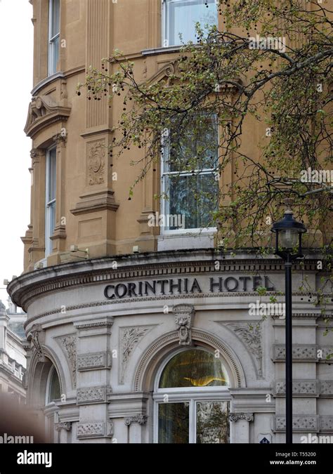 Corinthia Hotel London England Uk Stock Photo Alamy