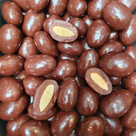 Dark Chocolate Almonds 150g The Sassafras Sweet Co