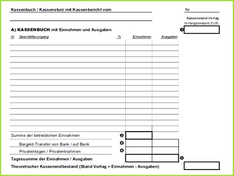 Vorsicht mit vorlagen für word, excel & co. 3 Kassenbuch Handschriftlich Vorlage 83312 | MelTemplates