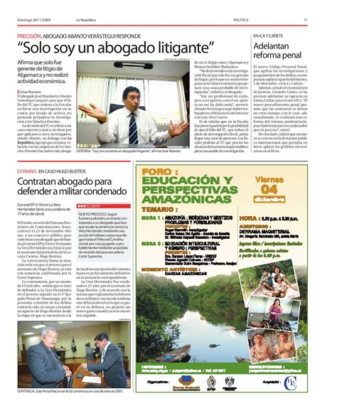 Edición Lima La República 29112009 By Grupo La República Publicaciones