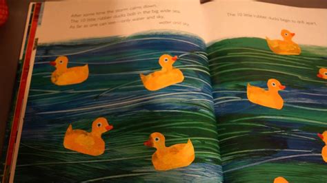 Reading Of Eric Carles 10 Little Rubber Ducks Youtube