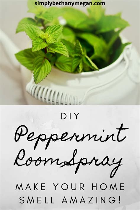 DIY Peppermint Room Spray Or All Purpose Cleaner Simply Bethany