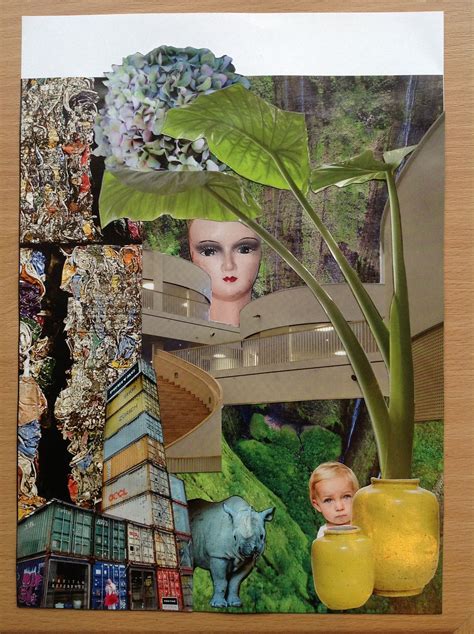 Collage By Liesbeth Van Der Weele Collage Art Collages Mixed Media