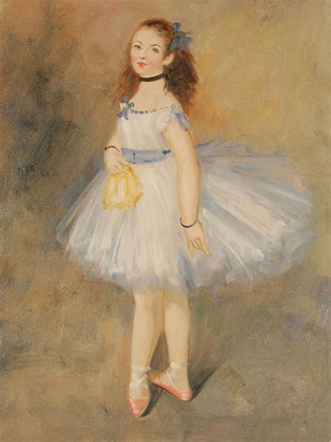 Quadro Ballerina Di Renoir Falso Dautore 40x30cm Classici