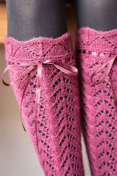 Knitting Pattern Lace Sock Knitting Pattern Instant Etsy
