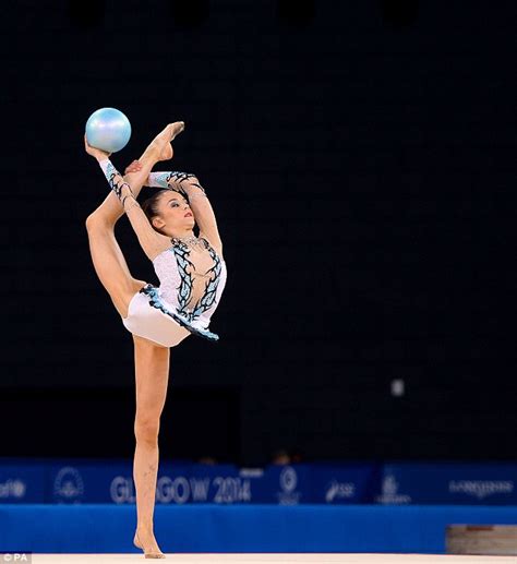Synthetic material and high grip performance! Wales rhythmic gymnast Francesca Jones wins silver in ...