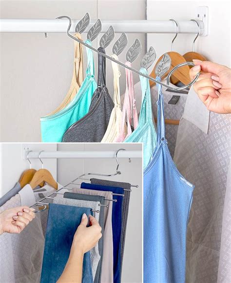 space saving hanger solutions clothes closet organization space saving hangers wardrobe storage