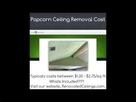 Asbestos popcorn ceiling removal cost. Popcorn Ceiling Removal (Cost)The cost to remove popcorn ...
