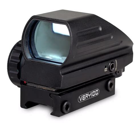 Very100 Holographic Tactical Reflex Red Green Laser 4 Reticle Dot Sight