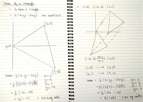 Advanced Geometry The Line Enotes Equation Of A Line Area Of A