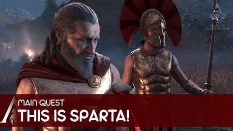 Assassin S Creed Odyssey Main Quest This Is Sparta