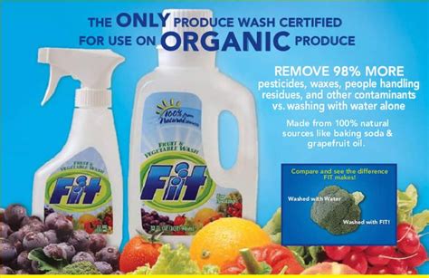Fit Fruit And Veggie Wash Fruit Veggie Wash Baking Oil Organic Produce