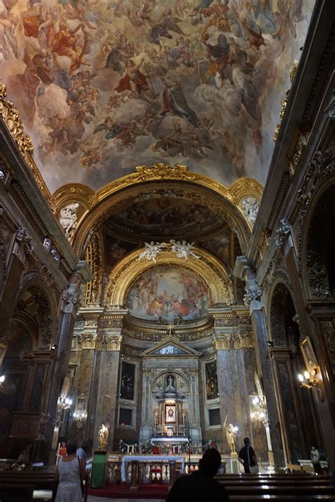 Sant Andrea Delle Fratte Is A 17th Century Basilica Church In Rome Italy Dedicated To St