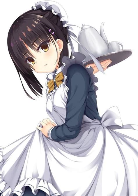 Pin By Moonarrow Komitto On ↪ Anime Maids ↩ Anime Maid Anime Art