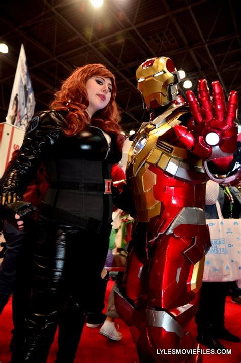 Black widow movie prelude reveals why she joined shield. New York Comic Con 2015 cosplay - Black Widow and Iron Man ...