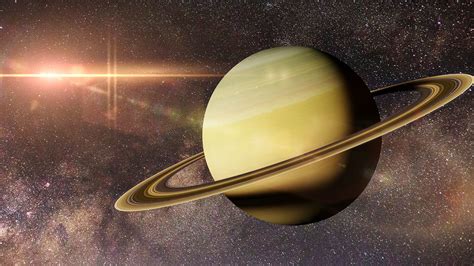 Saturn In Opposition The Ringed Planet Next To The Strawberry Moon On June 27 Will Make For A