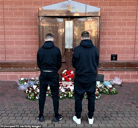 Liverpools Jurgen Klopp And Jordan Henderson Lay Floral Tributes To