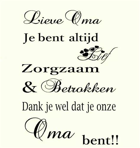 Lieve Oma Family Quotes Silhouette Cameo Texts Self Netherlands Qoutes Stickers Gift The