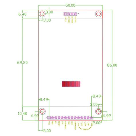 Lcd Module Spi Display Module Inch Ili Spi Tft Lcd Display