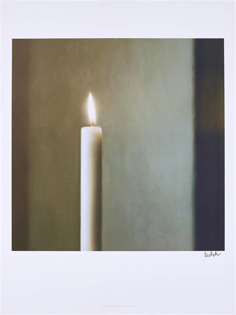 Kerze Ii By Gerhard Richter Artsalon