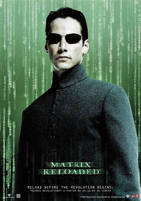 Keanu Reeves In The Matrix Reloaded 2003 Belgian Postcar Flickr