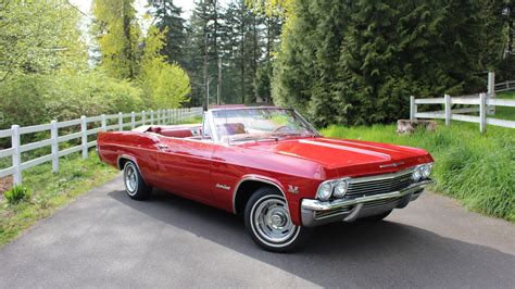 1965 Chevrolet Impala Ss Convertible At Seattle 2015 As S91 Mecum