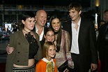 Bruce Willis and Demi Moore with daughters - Celebrity kids on the red ...