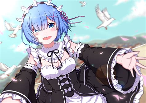 Anime Rezero Starting Life In Another World Hd Wallpaper By 喵子さん