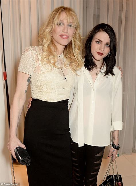 Courtney Love And Daughter Frances Bean Cobain Make Rare Appearance