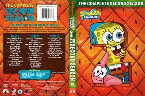 Spongebob Squarepants Season 2 2004 R1 Dvd Cover Dvdcovercom