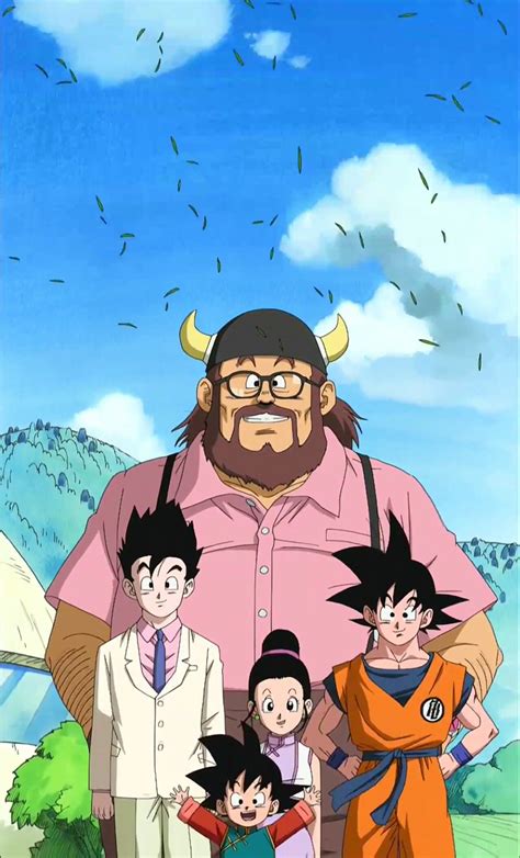 The path to power 2.2. The Son family♡^^ #edited by me #Yo! Son Goku and his friends return | Anime, Anime dragon ball ...