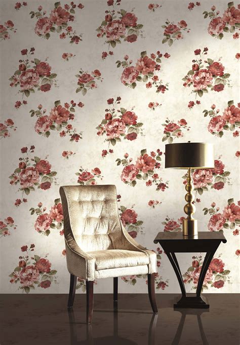 Download Vintage Flower Home Wall Wallpaper