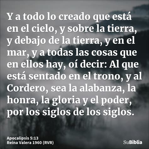 Apocalipsis 513 Su Biblia