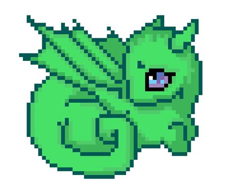 Pixel Dragon By Oxpixelpixelpixelxo On Deviantart