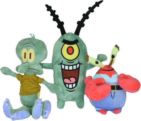 Good Stuff Spongebob Characters 6 Inch Squidward Plankton Mr Krabs