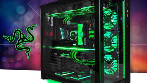 The Razer Gaming Pc Montage Build Youtube